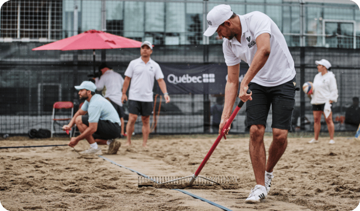 Participez au succès d'un événement sportif international en devenant bénévole. Faites partie de l'expérience Beach Pro Tour à Montréal!